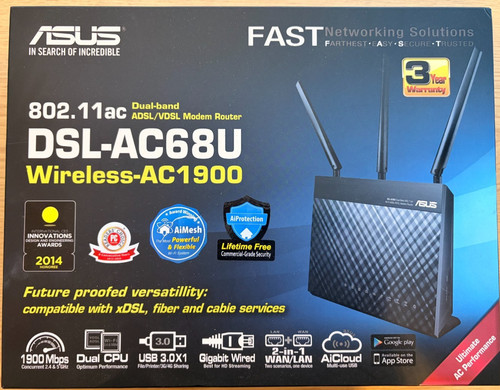 Asus dsl ac68u modem router - dsl-ac68u,