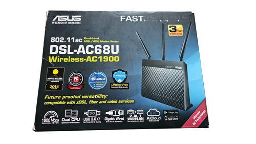 Asus dsl ac68u ac1900 dual - dsl-ac68u,
