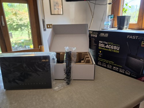 Modem router asus ac68u - modem,