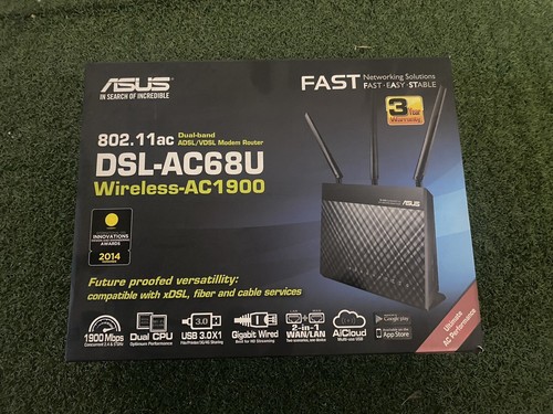 Modem router adsl fibra asus - router, adsl-fibra